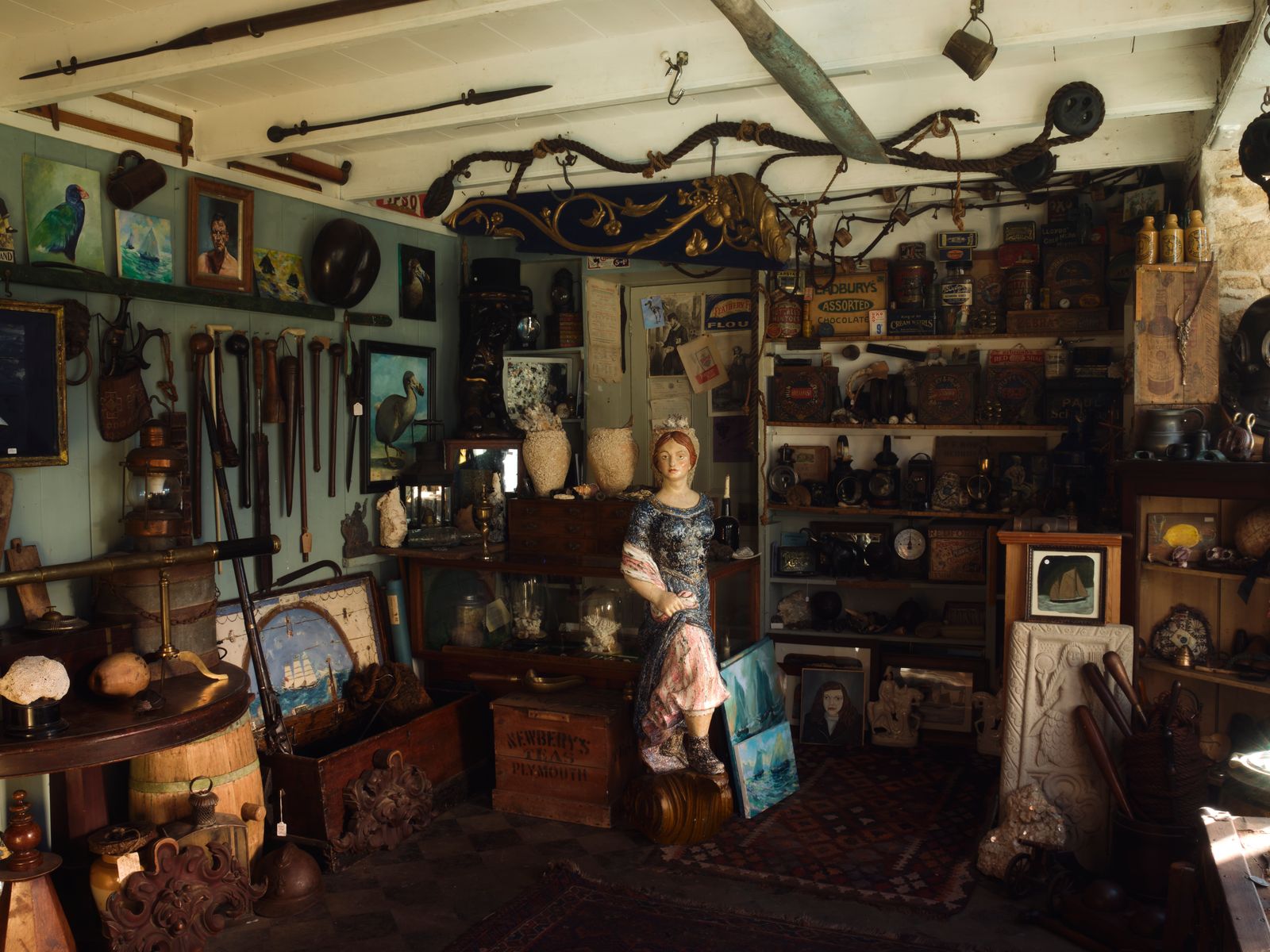 Sea here! A Cornwall antiques shop filled to the brim with aquatic treasures