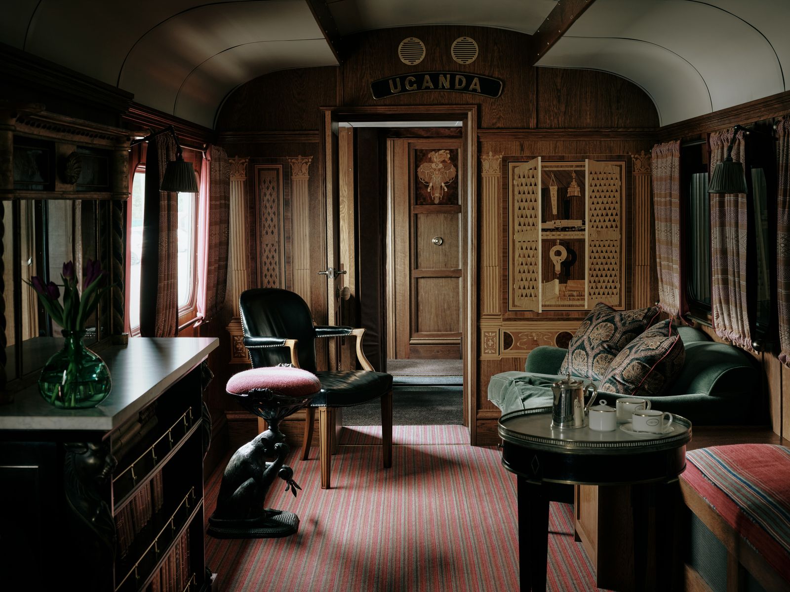All aboard the glamorous Chairman’s Train