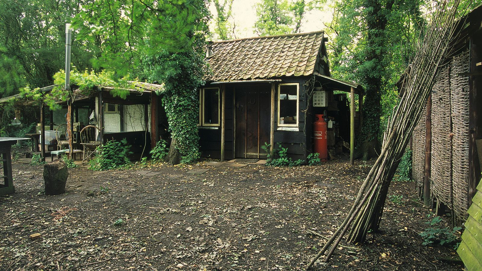Freedom-loving 70-something potter George Upwell lives off-grid in Norfolk