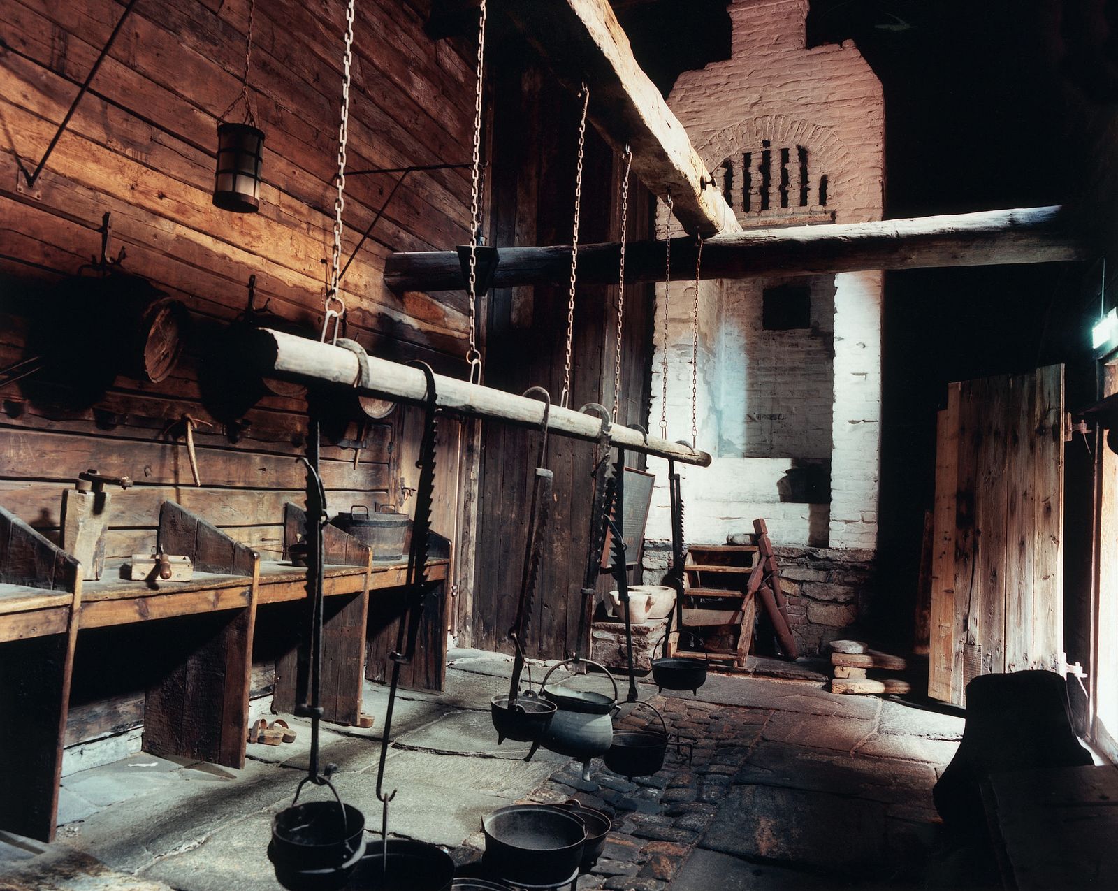 Image may contain Lamp Architecture Building Factory Manufacturing Workshop and Indoors