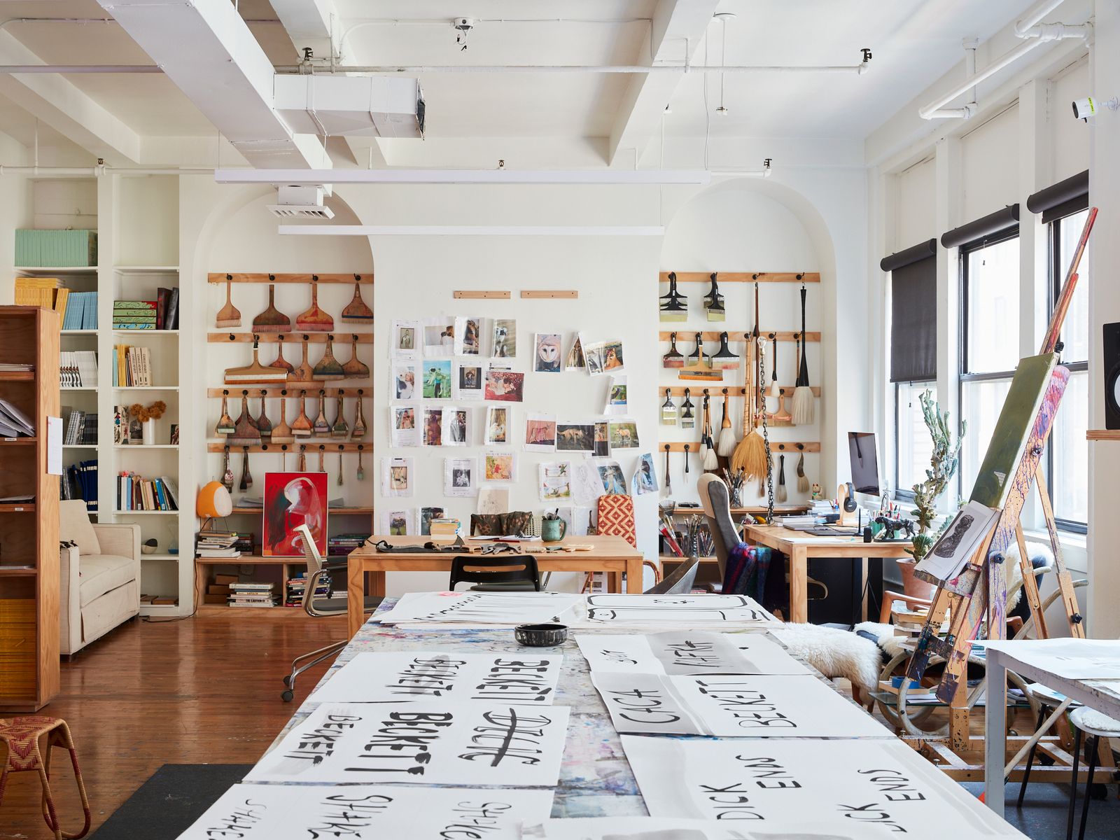 Different strokes: artist Camille Henrot’s inspired library of paintbrushes